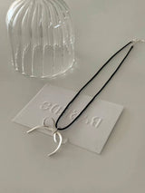 SHINE RIBBON NECKLACE