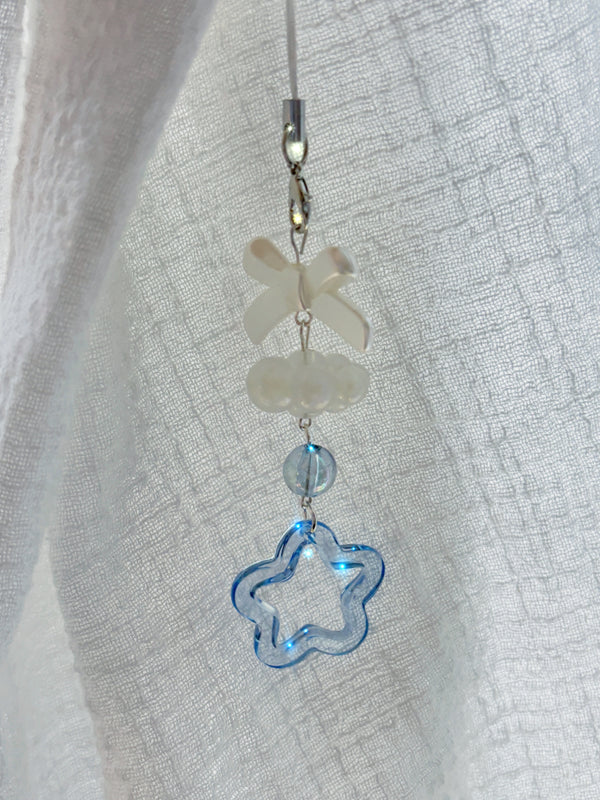 BLUE STAR KEY CHAIN