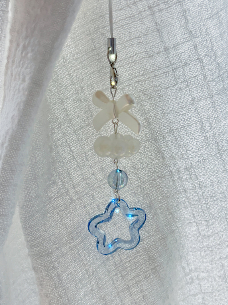 BLUE STAR KEY CHAIN