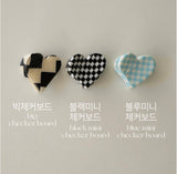 MINI HEART CELLULOSE HAIR PIN