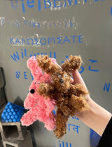 FURRY DOG KEY RING & BAG CHARM