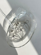 METALLIC RIBBON KEY CHAIN