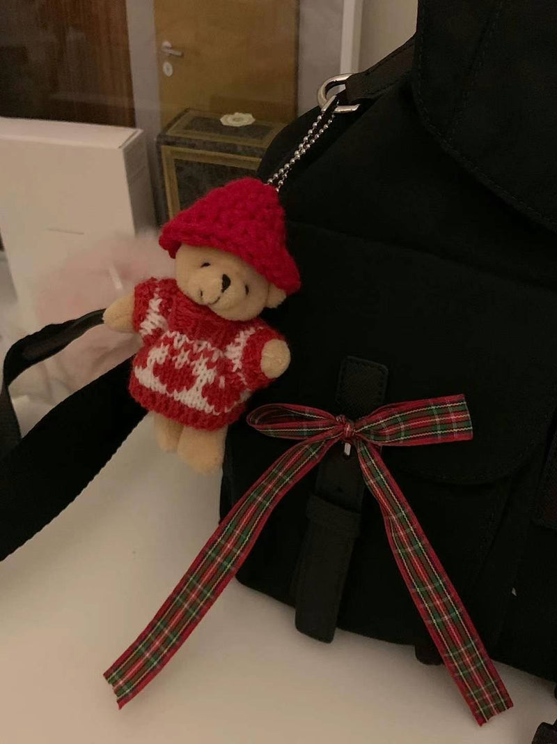 SWEATER BEAR KEY RING