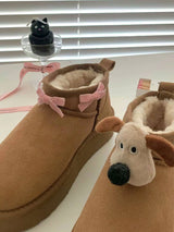 VELVET RIBBON PIN FOR BOOTS