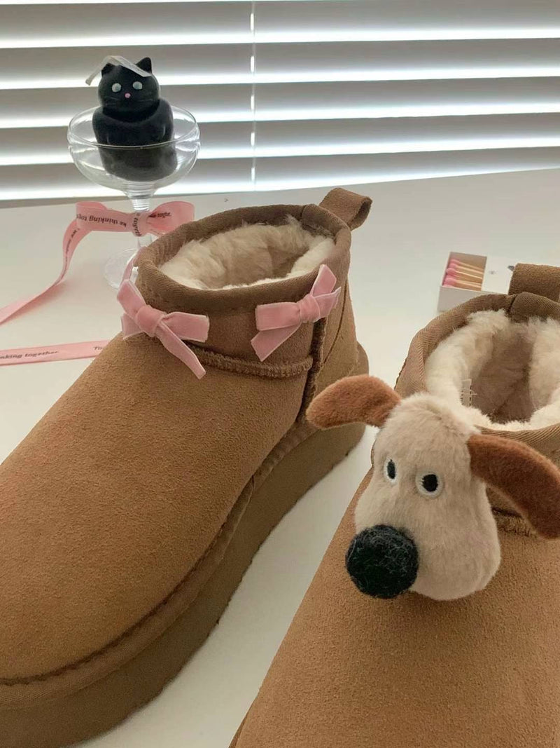 VELVET RIBBON PIN FOR BOOTS