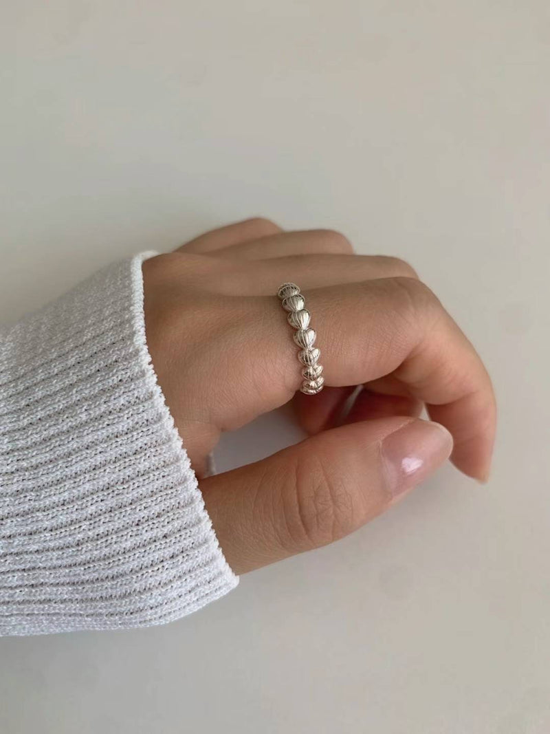 HEART SHELL RING