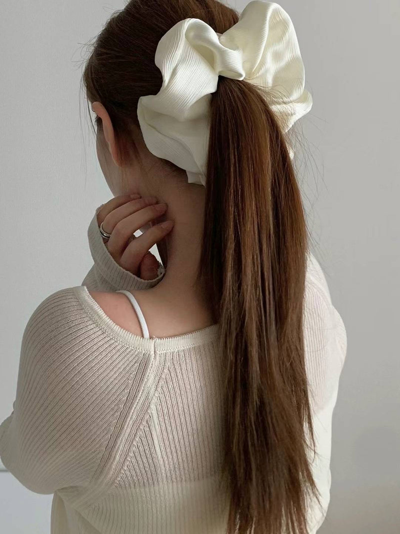 SATIN WRINKLE HAIR SCRUNCH