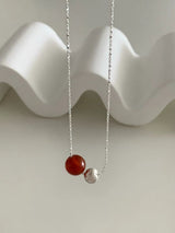 ROUGE ONYX NECKLACE