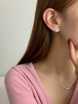RIBBON DEW EARRINGS
