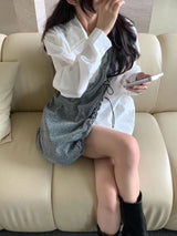 GLITTER STRING OVERSIZE BAG