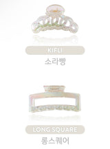 CLEAR AURORA HAIR CLIP