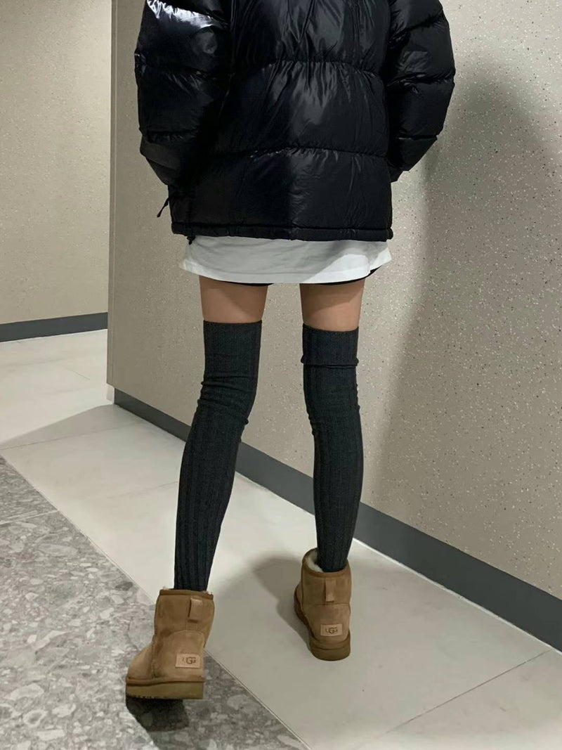 COTTON OVER KNEE SOCKS