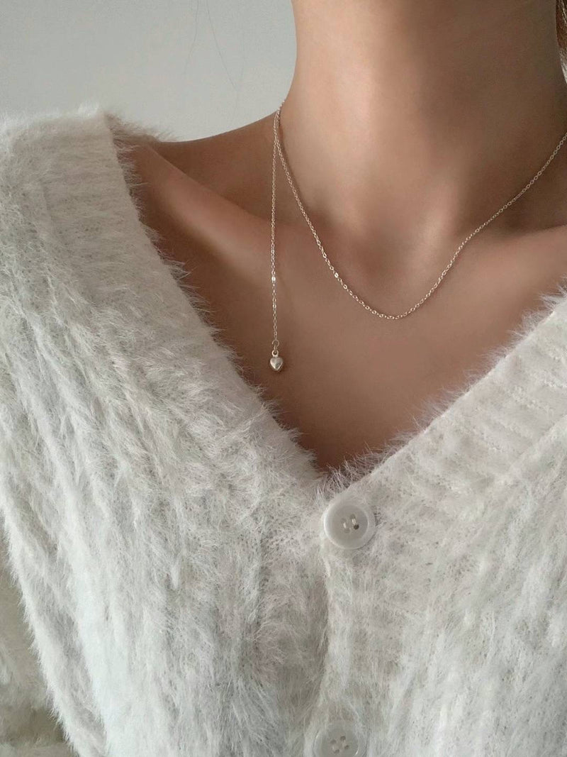 HEART DROP NECKLACE