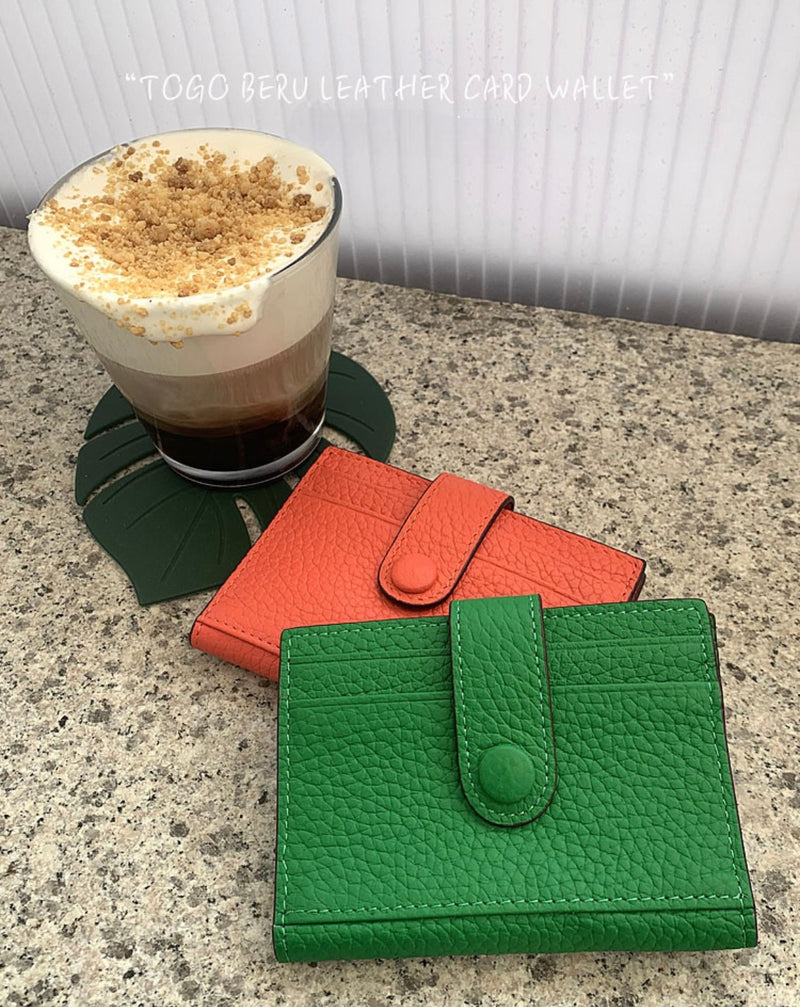 TOGO BERU LEATHER CARD WALLET