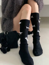 RIBBON LONG SOCKS