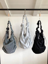 GLITTER STRING OVERSIZE BAG