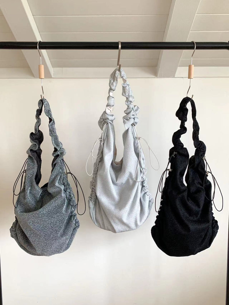 GLITTER STRING OVERSIZE BAG