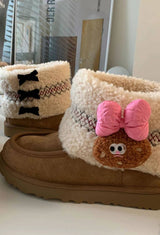 RIBBON COOKIE PIN FOR BOOTS