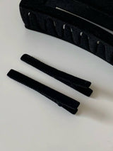 VELVET HAIR PIN