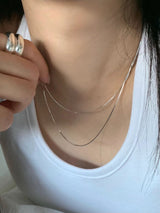SLEEK SNAKE CHAIN NECKLACE