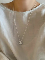 VELVET ORB NECKLACE
