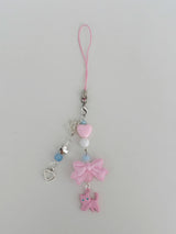 PINK CAT KEY CHAIN
