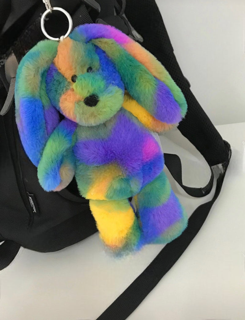 MIX COLOR KEY RING & BAG CHARM