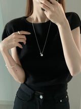 VELVET ORB NECKLACE