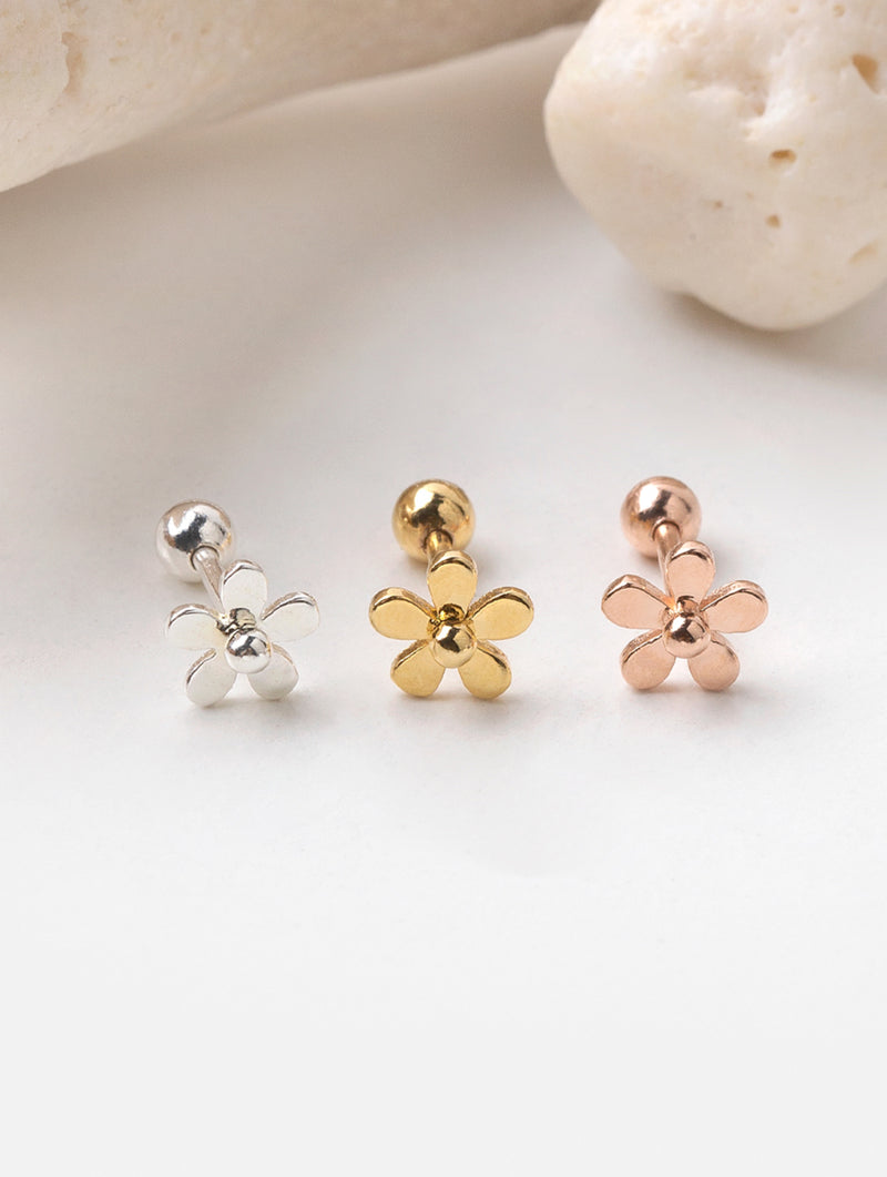 ROUND FLOWER PIERCING