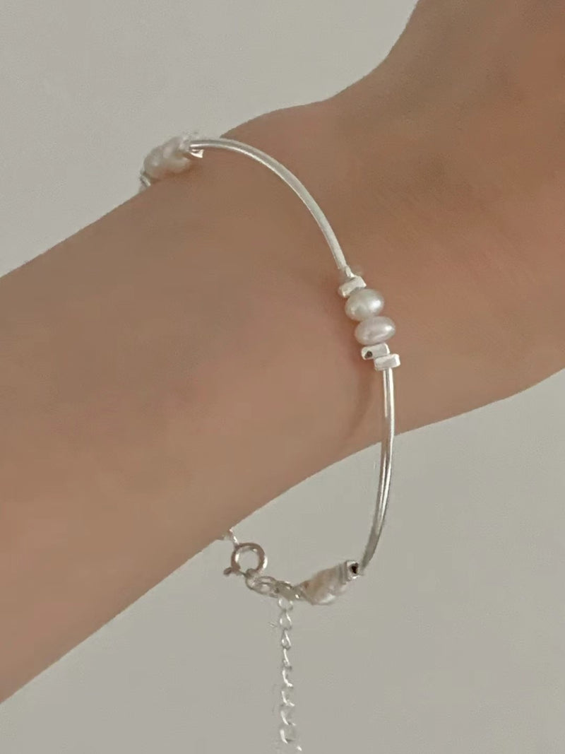 DEW PEARL BANGLE
