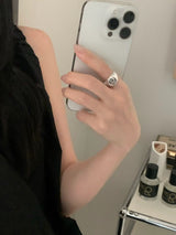 SPIRAL BOLD OPEN RING