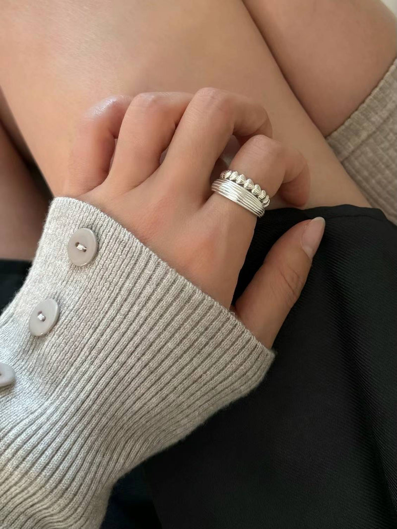 Wrinkle Bold Ring