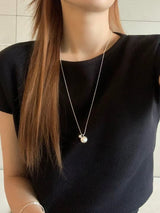 VELVET ORB NECKLACE