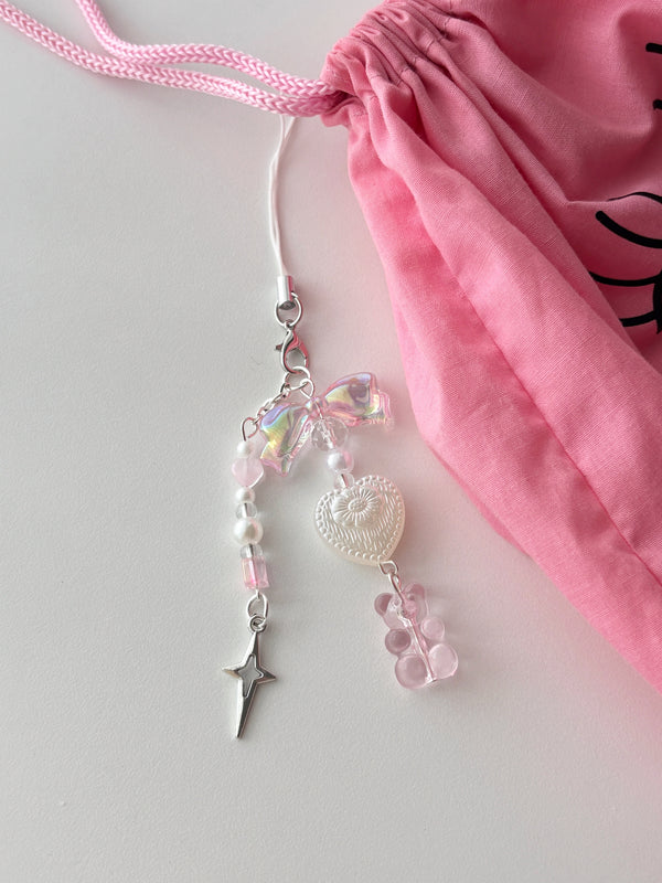 BEAR STAR KEY CHAIN