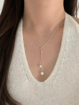 ETHEREAL PEARL LONG NECKLACE