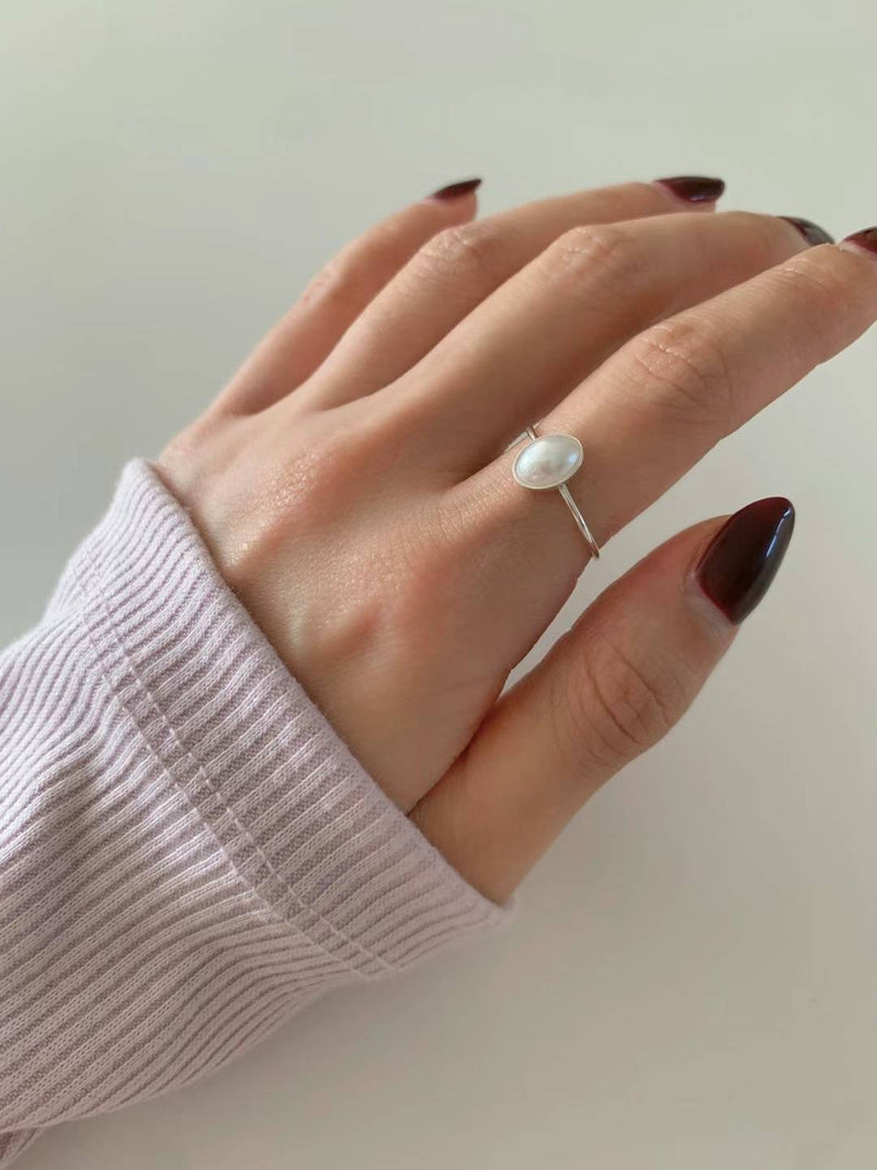 ADORA PEARL OPEN RING