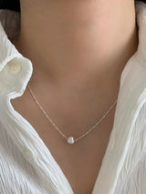 NOVA MATTE BALL NECKLACE