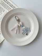 BLUE RIBBON JELLY KEY CHAIN
