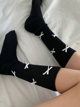 RIBBON LONG SOCKS