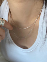 SLEEK SNAKE CHAIN NECKLACE