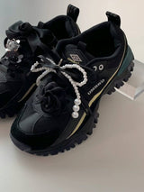PEARL RIBBON COMBI SHOES CHARM
