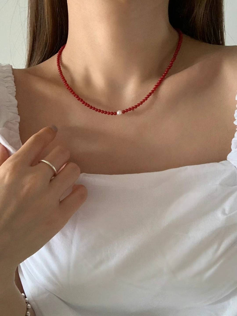 ORBIT PEARL NECKLACE