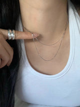 SLEEK SNAKE CHAIN NECKLACE