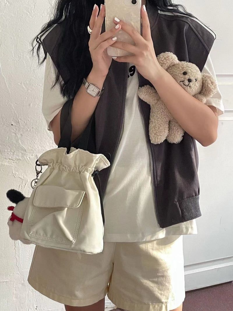 HAZEL MINI BUCKET BAG