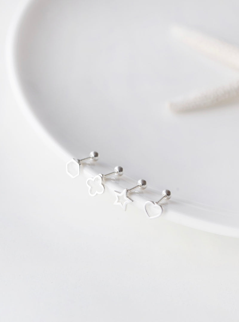 LINE FIGURE BARBELL PIERCING