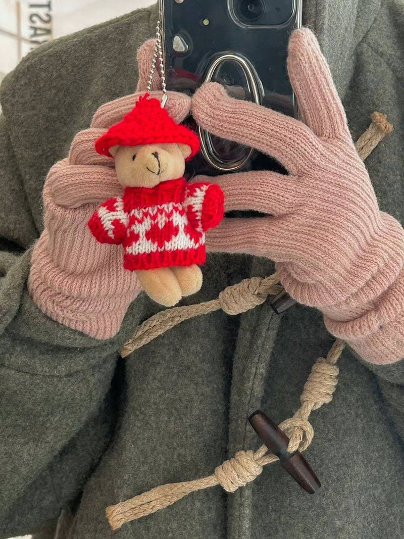SWEATER BEAR KEY RING