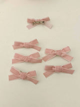 VELVET RIBBON PIN FOR BOOTS