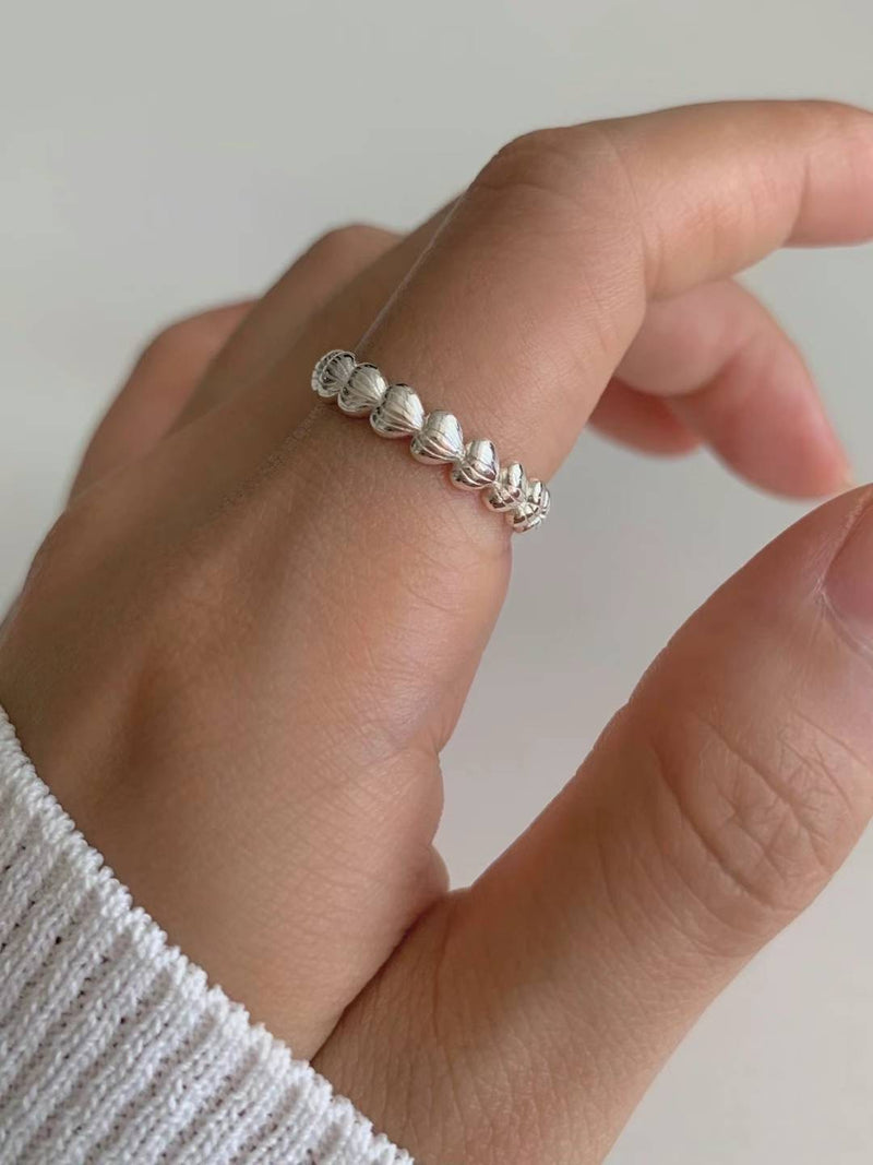 HEART SHELL RING