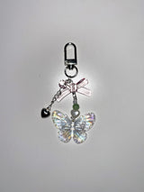BUTTERFLY RIBBON KEY CHAIN