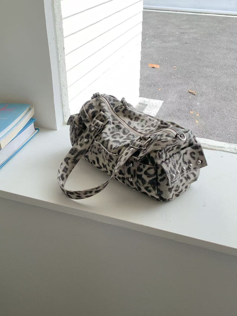 LEON LEOPARD BAG